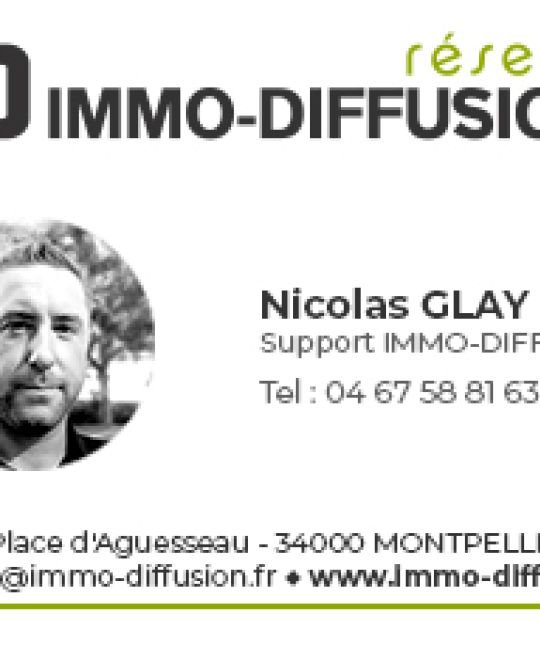 Agent immobilier MONTPELLIER Nicolas GLAY